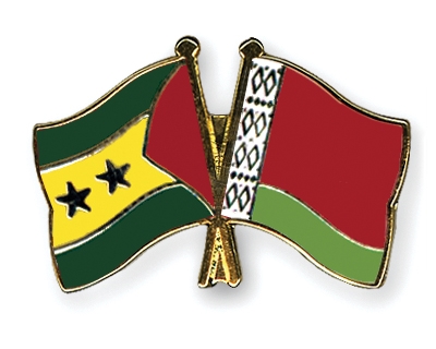 Fahnen Pins Sao-Tome-und-Principe Belarus