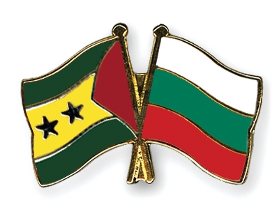 Fahnen Pins Sao-Tome-und-Principe Bulgarien