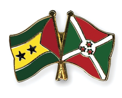 Fahnen Pins Sao-Tome-und-Principe Burundi
