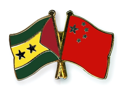Fahnen Pins Sao-Tome-und-Principe China