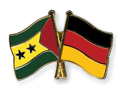 Fahnen Pins Sao-Tome-und-Principe Deutschland