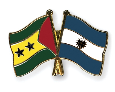 Fahnen Pins Sao-Tome-und-Principe El-Salvador