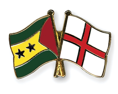 Fahnen Pins Sao-Tome-und-Principe England