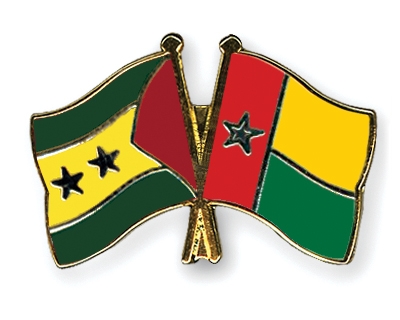 Fahnen Pins Sao-Tome-und-Principe Guinea-Bissau