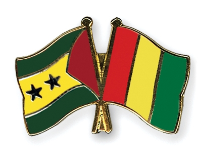 Fahnen Pins Sao-Tome-und-Principe Guinea