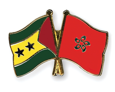 Fahnen Pins Sao-Tome-und-Principe Hong-Kong