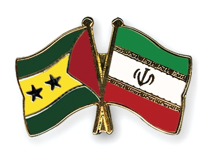 Fahnen Pins Sao-Tome-und-Principe Iran