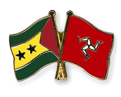 Fahnen Pins Sao-Tome-und-Principe Isle-of-Man