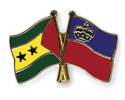 Fahnen Pins Sao-Tome-und-Principe Liechtenstein
