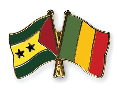 Fahnen Pins Sao-Tome-und-Principe Mali