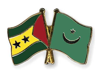 Fahnen Pins Sao-Tome-und-Principe Mauretanien