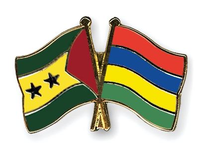 Fahnen Pins Sao-Tome-und-Principe Mauritius