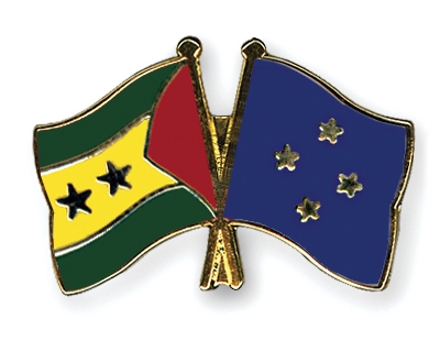 Fahnen Pins Sao-Tome-und-Principe Mikronesien