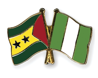 Fahnen Pins Sao-Tome-und-Principe Nigeria