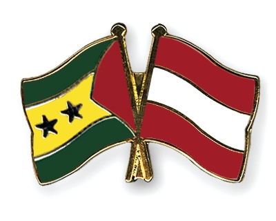 Fahnen Pins Sao-Tome-und-Principe sterreich