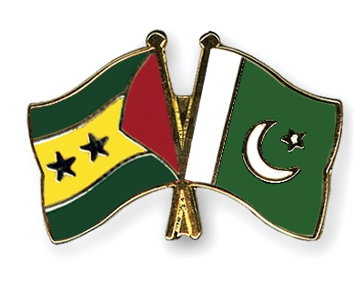 Fahnen Pins Sao-Tome-und-Principe Pakistan