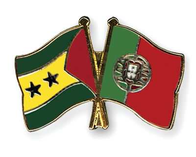 Fahnen Pins Sao-Tome-und-Principe Portugal