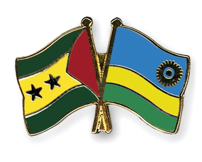 Fahnen Pins Sao-Tome-und-Principe Ruanda