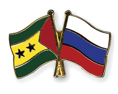 Fahnen Pins Sao-Tome-und-Principe Russland