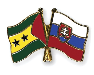 Fahnen Pins Sao-Tome-und-Principe Slowakei