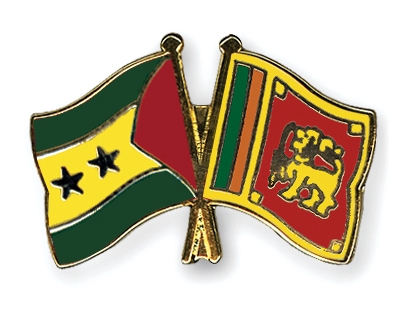 Fahnen Pins Sao-Tome-und-Principe Sri-Lanka