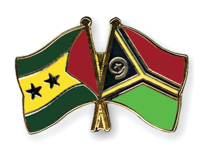 Fahnen Pins Sao-Tome-und-Principe Vanuatu