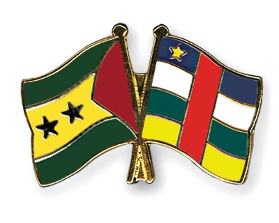 Fahnen Pins Sao-Tome-und-Principe Zentralafrikanische-Republik