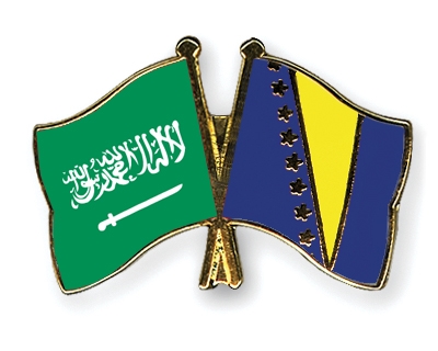 Fahnen Pins Saudi-Arabien Bosnien-und-Herzegowina