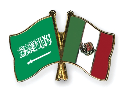 Fahnen Pins Saudi-Arabien Mexiko