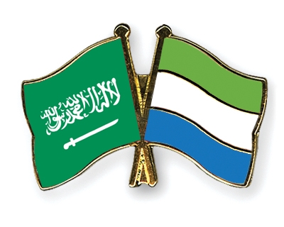 Fahnen Pins Saudi-Arabien Sierra-Leone