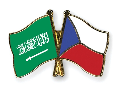 Fahnen Pins Saudi-Arabien Tschechische-Republik