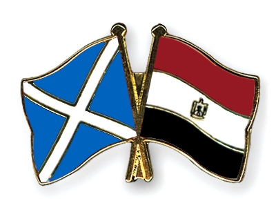 Fahnen Pins Schottland gypten