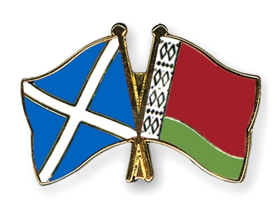 Fahnen Pins Schottland Belarus