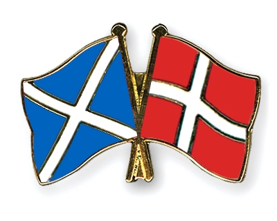 Fahnen Pins Schottland Dnemark