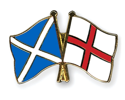 Fahnen Pins Schottland England