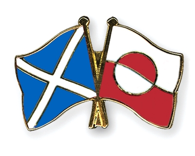 Fahnen Pins Schottland Grnland