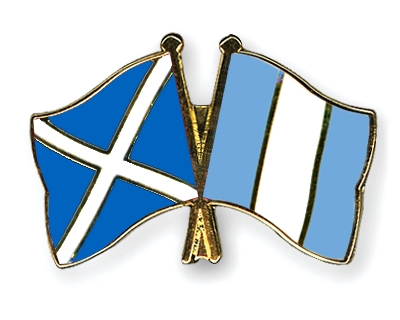 Fahnen Pins Schottland Guatemala