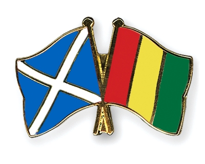 Fahnen Pins Schottland Guinea