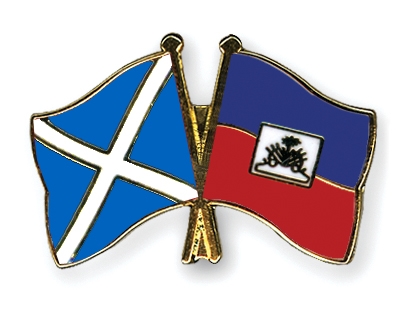 Fahnen Pins Schottland Haiti