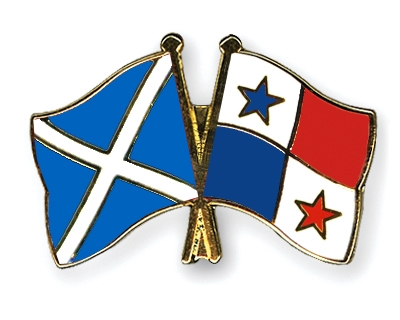 Fahnen Pins Schottland Panama