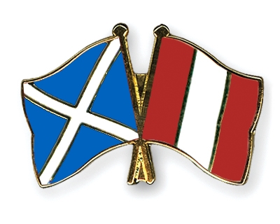 Fahnen Pins Schottland Peru