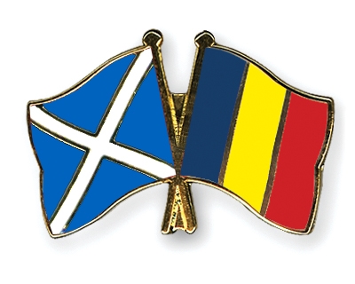 Fahnen Pins Schottland Rumnien