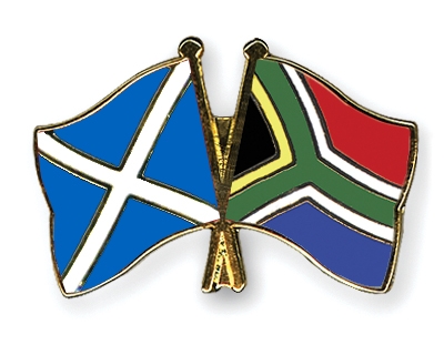 Fahnen Pins Schottland Sdafrika
