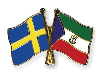 Fahnen Pins Schweden quatorialguinea