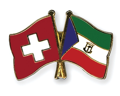 Fahnen Pins Schweiz quatorialguinea