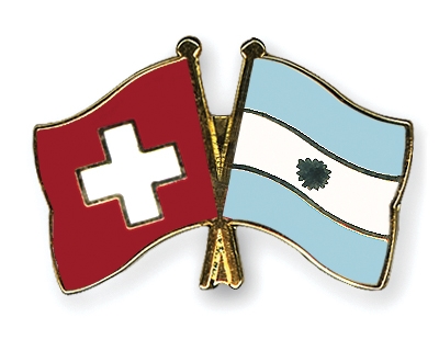 Fahnen Pins Schweiz Argentinien