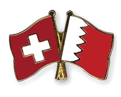 Fahnen Pins Schweiz Bahrain