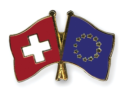 Fahnen Pins Schweiz Europa