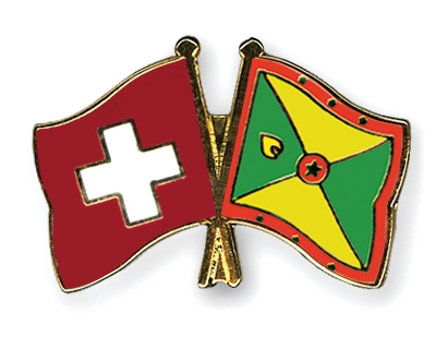 Fahnen Pins Schweiz Grenada