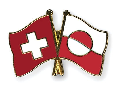 Fahnen Pins Schweiz Grnland